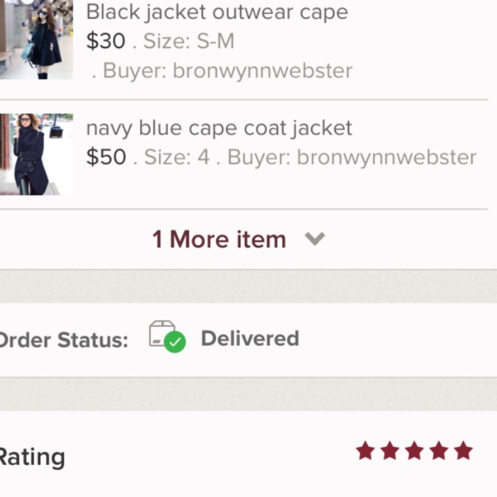 Black Light Thin Coat Jackets - image 4